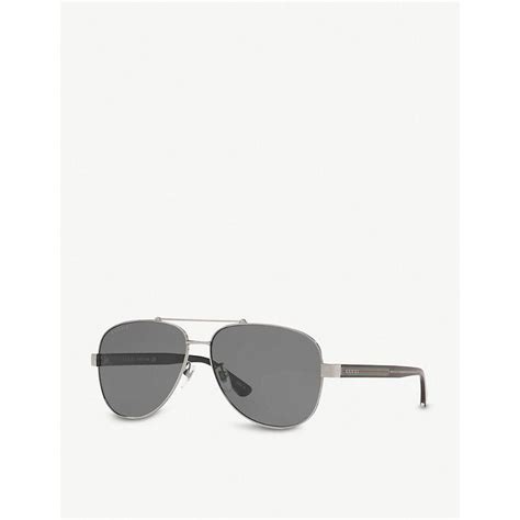 gucci sunglasses selfridges|gucci black and white sunglasses.